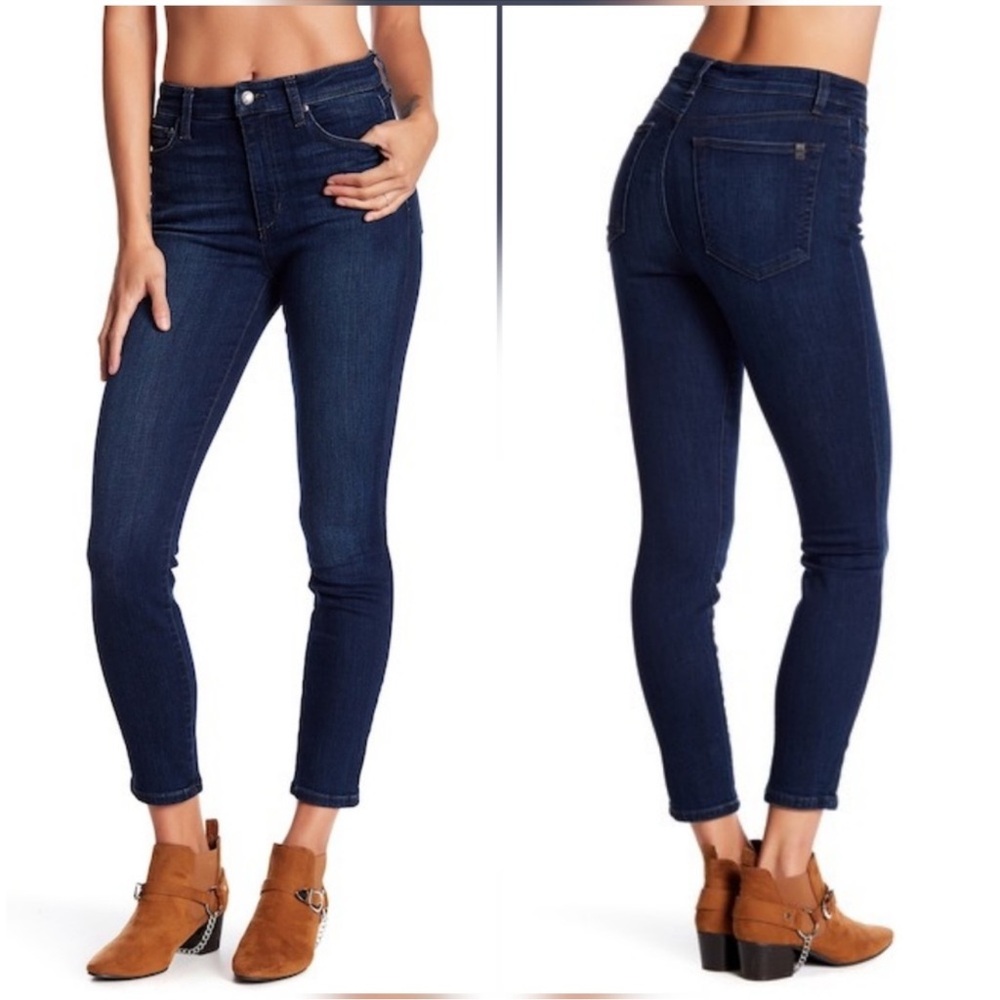 Joe’s Jeans High Rise Skinny‎ Cassandra 25 Stretch Slim Dark